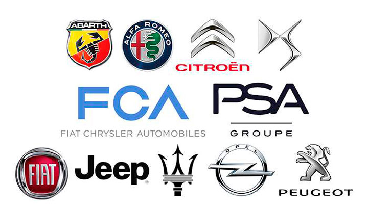 SE APROBÓ FUSIÓN ENTRE LOS GRUPOS FCA Y PSA