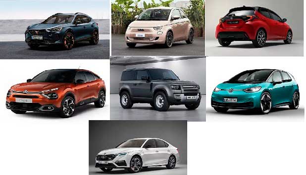 LOS SIETE FINALISTAS AL AUTO DEL AÑO EN EUROPA