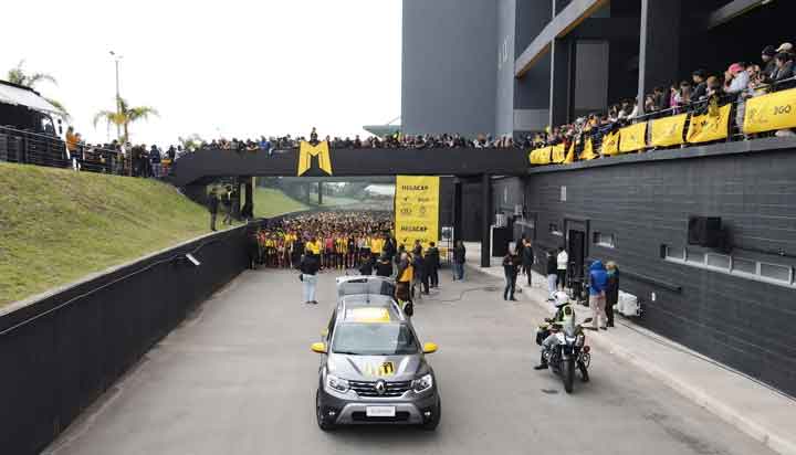 PEÑAROL CELEBRÓ JUNTO A RENAULT LA MEGACAP