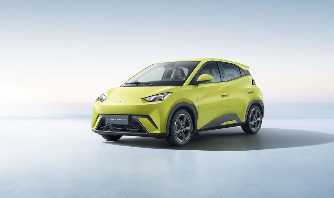 BYD marca número 1 en el mes de julio