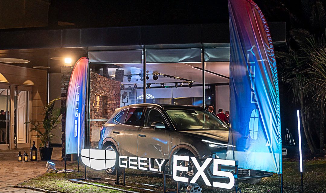 Geely EX5 el modelo estrella que llegó a Uruguay
