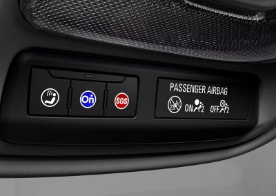 Frente de la nueva Chevrolet Montana 2026 en concesionario de Uruguay