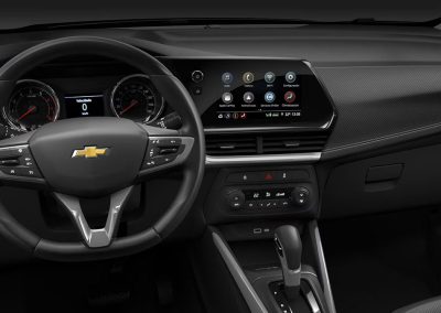 Frente de la nueva Chevrolet Montana 2026 en concesionario de Uruguay