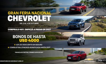 La “Gran Feria Nacional Chevrolet” tres días de beneficios