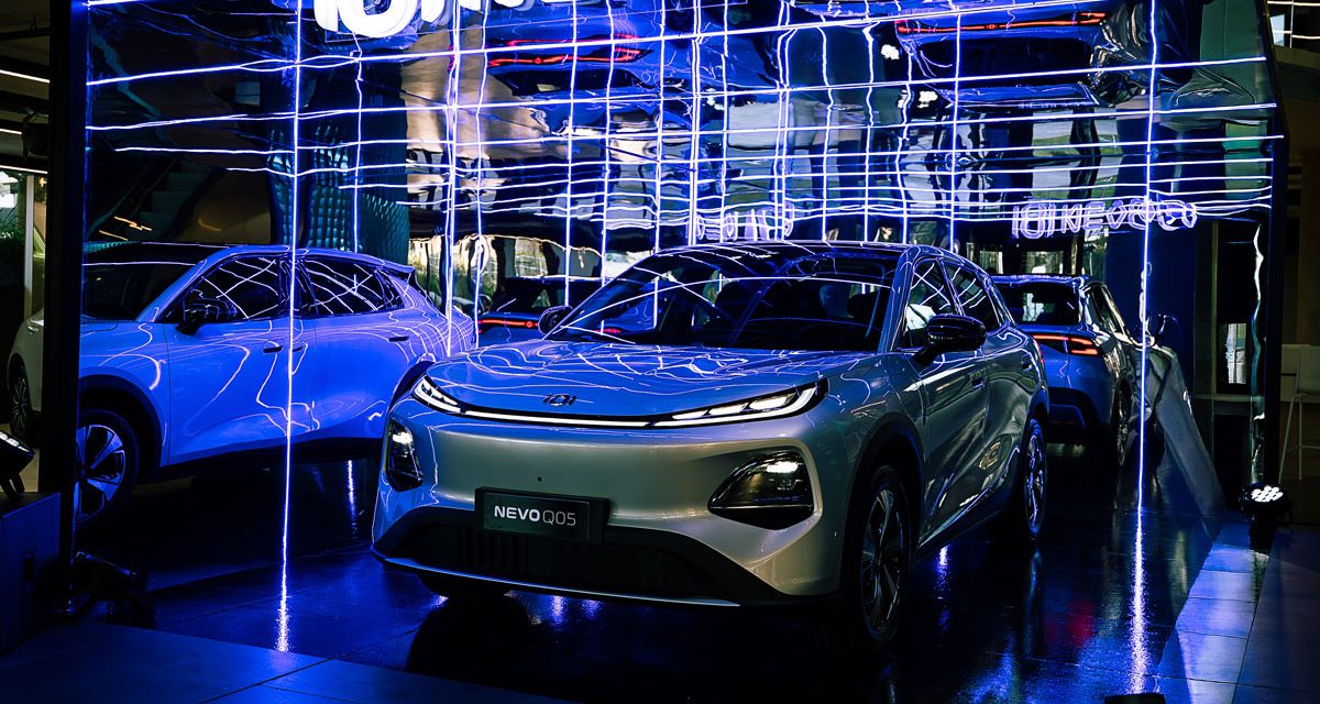 Nevo Q05, una SUV 100% eléctrica con un diseño premiado