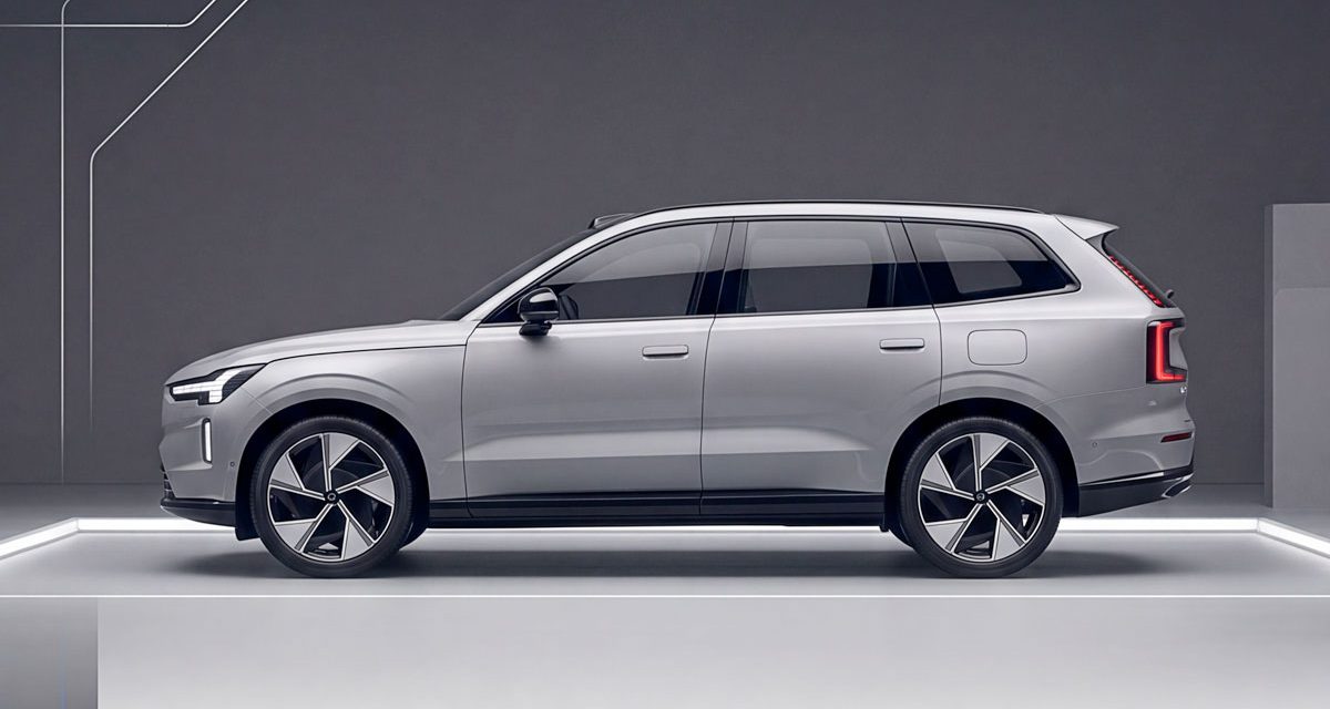 Volvo EX90 más  inteligente con el paso del tiempo