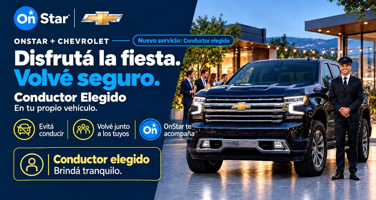 OnStar nuevos servicios para moverse con más seguridad